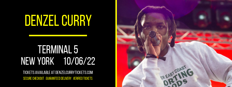 Denzel Curry at Denzel Curry Tickets