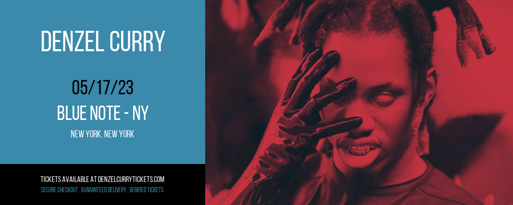 Denzel Curry at Denzel Curry Tickets