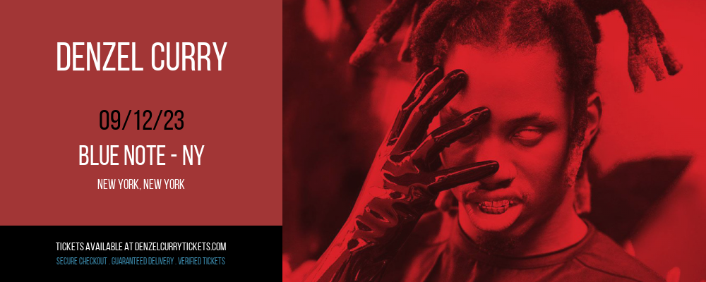 Denzel Curry at Denzel Curry Tickets